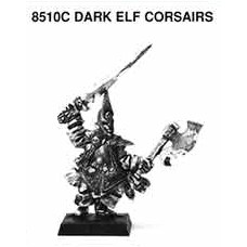 1995 Dark Elf Corsair Marauder Miniatures 8510c4 - metal